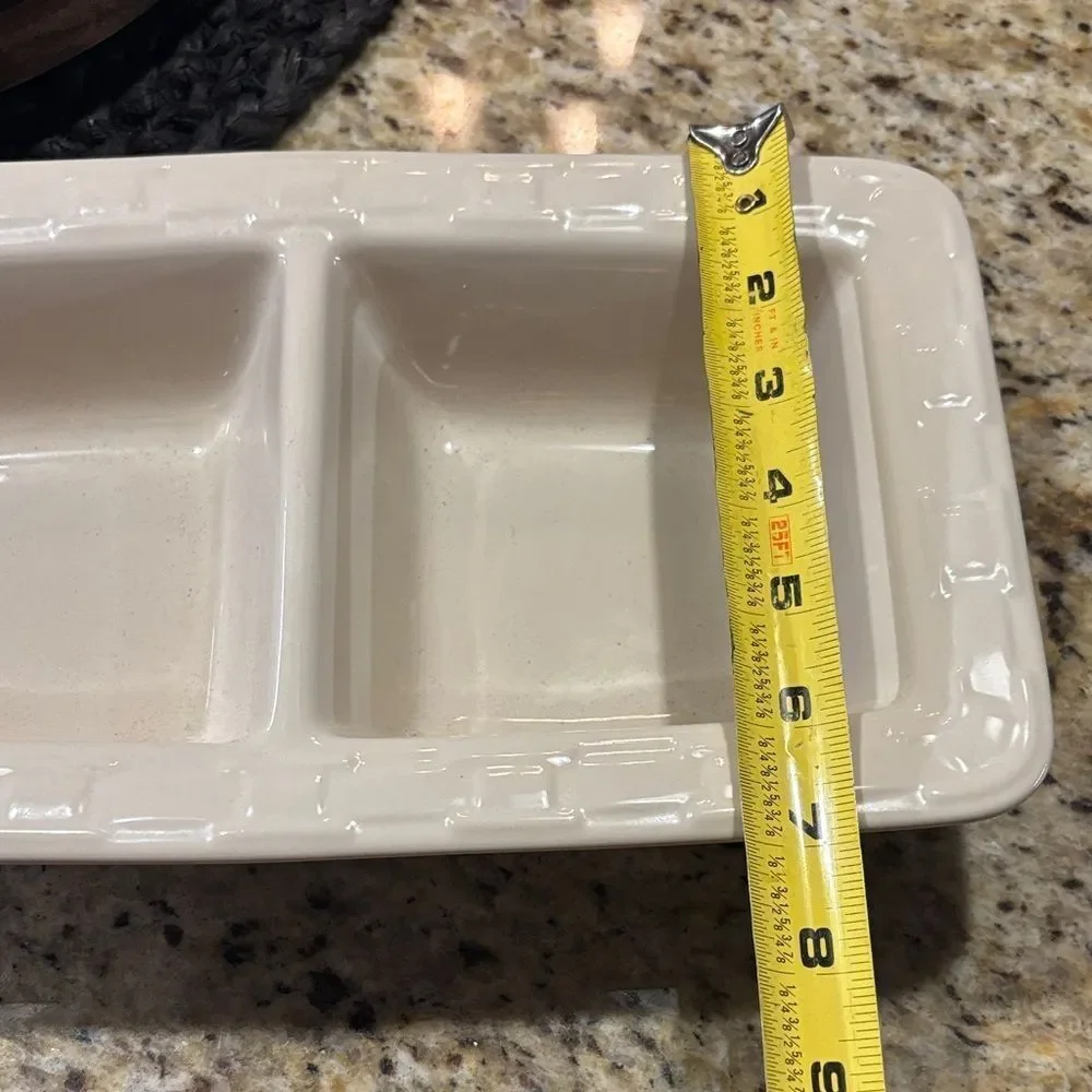 Longaberger stylish cream
